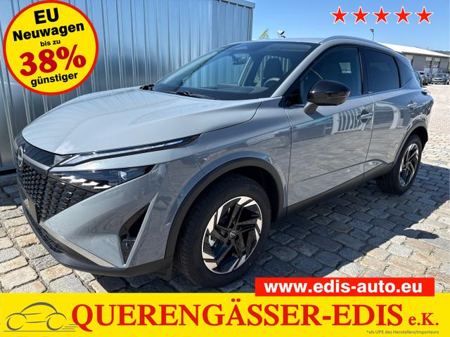 Nissan Qashqai - N-Connecta 1.3 DIG-T Mild Hybrid Automatik 158 PS-NAVI- AndroidAuto-AppleCarPlay-ProPilot-360&deg;Parkkamera-LED-Winterpaket -Keyless-Fernlichtassist-2-Zonen-Klimaautomatik-18''Alu-Sofort