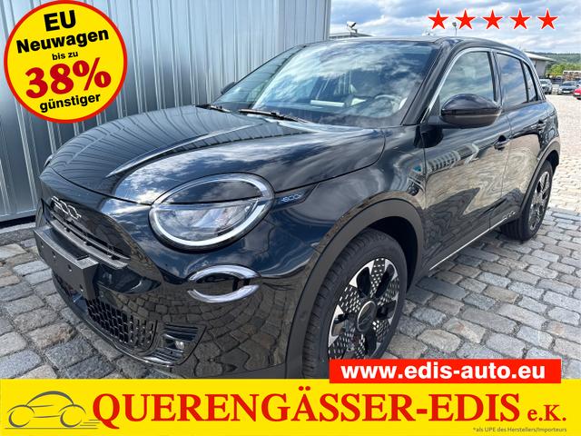 Fiat 600 - La Prima Hybrid 1.2 T3 81 kW (110 PS) Klimaautomatik, Massagesitz, Sitzheizung, elektrisch verstellbarer Fahrersitz, Radio, DAB, Apple CarPlay, Android Auto, Navigationssystem, 18 Zoll Leichtmetallfelgen-Sofort
