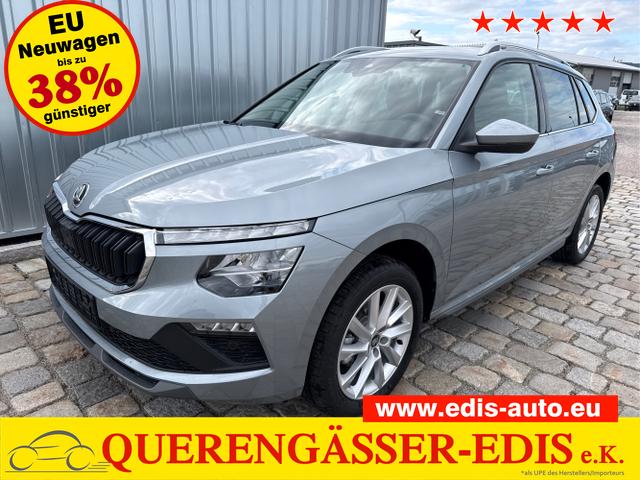 Skoda Kamiq - 130 Jahre Premium Edition 1.5 TSI 150 PS DSG Anh&auml;ngerkupplung-Klima 2Zonen-AppleCarPlay-AndroidAuto-Winterpaket-Alcantara-DAB-Tempomat-Totwinkelassist-2xPDC-R&uuml;ckfahrkamera-SunSet-el.Heckklappe-17''Alu-Sofort