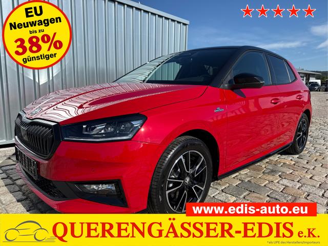 Skoda Fabia - Monte Carlo 1.0 TSI 116 PS DSG-5 Jahre Garantie-Smartlink-DAB-Bluetooth-PDC-Kamera-Kessy-WINTER-SUNSET-SHZ-LED-Climatronic-Tempomat-sofort verf&uuml;gbar