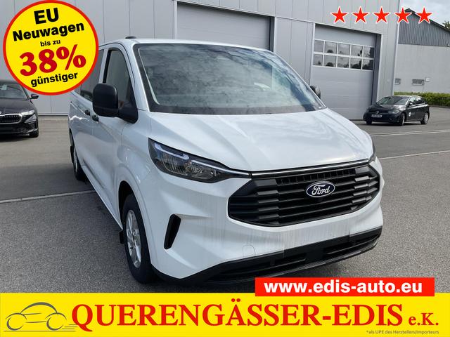 Ford Transit Custom - 320 L2 AWD Trend Kombi 2.0 Allrad H1 Trend, 9-Sitzer, AHK, Navi, Heckflügeltüren