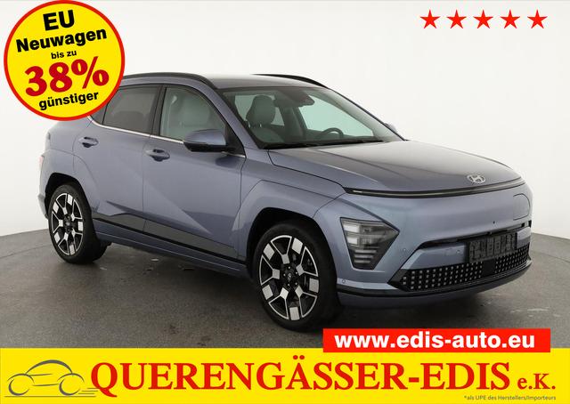 Hyundai KONA - Prime Elektro 2WD EV Edition 65,4 kWh, Leder, Navi, Sound, Kamera, Wärmepumpe, Side