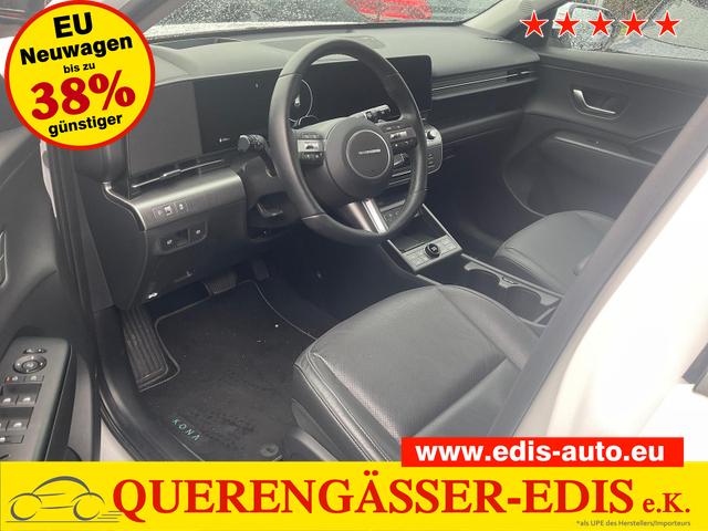 Hyundai KONA - Prime Elektro 2WD EV 65,4 kWh, Leder, BOSE, 360 Kamera, Sitzbelüftung