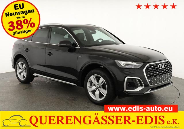 Audi Q5 Sportback - 55 TFSI e quattro S line TFSIe S-LINE, AHK, 19-Zoll, Teilleder