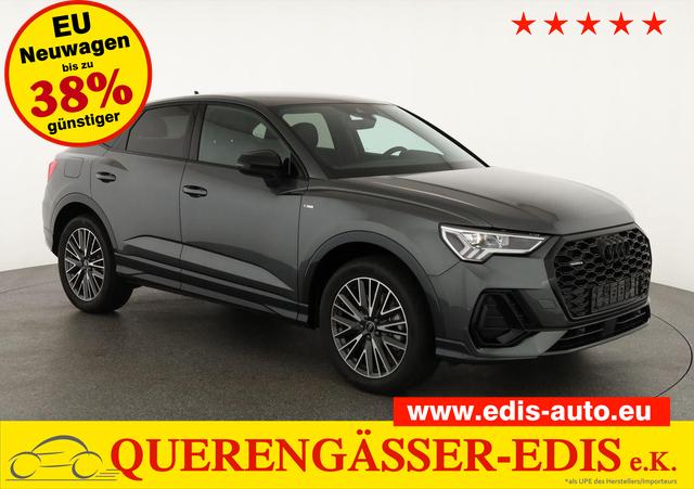 Audi Q3 Sportback - 45 TFSI quattro S line qu S-LINE, AHK, 19-Zoll, Optik schwarz, Navi, Kamera, el. Klappe