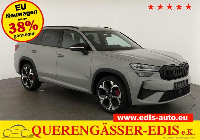 Skoda Kodiaq - 2.0 TSI 195 kW 4x4 RS DSG 4x4, Pano, AHK, Canton, 4x Sitzheizung, sofort