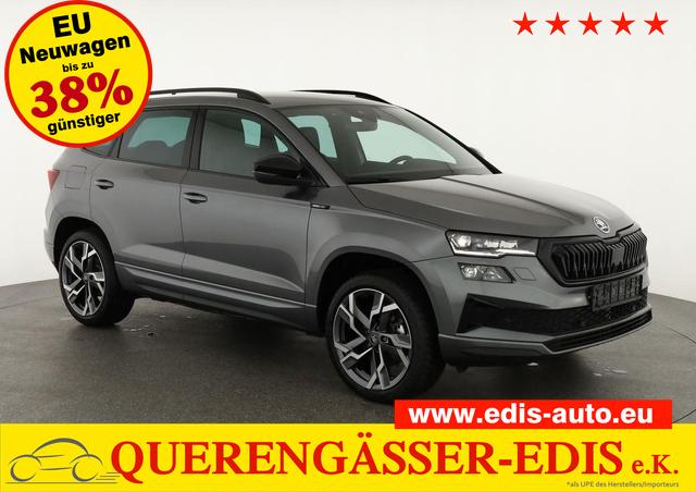 Skoda Karoq - Sportline 4x4 2.0 TDI DSG Sportline, Matrix, Teilleder, Navi, Side, 5-J. Garantie