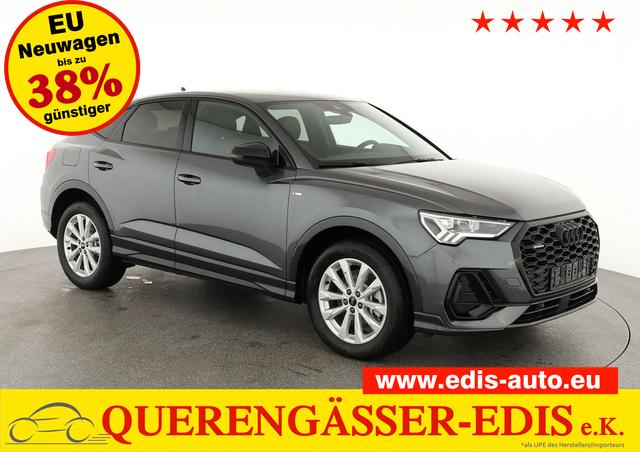 Audi Q3 Sportback - 45 TFSI quattro S line qu S-LINE, AHK, Optik schwarz, Navi, Kamera, el. Klappe