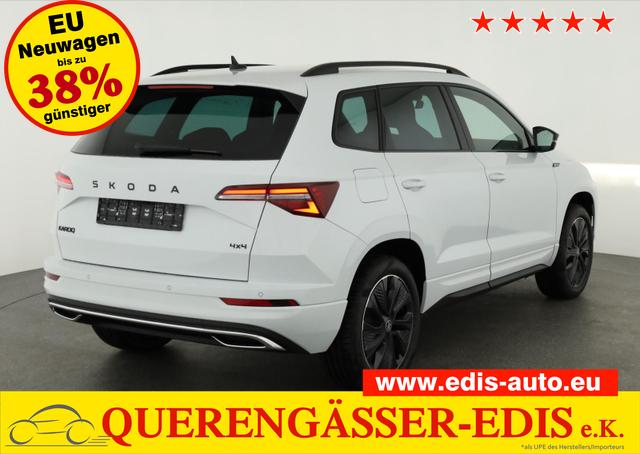 Skoda Karoq - Sportline 4x4 2.0 TDI DSG Sportline, AHK, Matrix, Navi, 5-J. Garantie