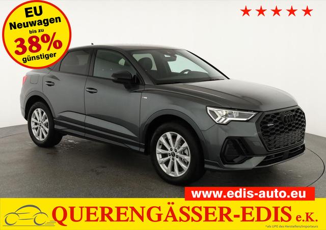 Audi Q3 Sportback - 40 TDI quattro S line qu S-LINE, AHK, Optik schwarz, Navi, Kamera, el. Klappe, 4-J. Garantie