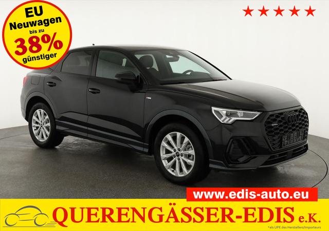 Audi Q3 Sportback - 40 TDI quattro S line qu S-LINE, AHK, Optik schwarz, Navi, Kamera, el. Klappe, 4-J. Garantie