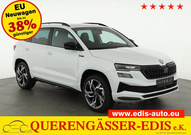 Skoda Karoq - Sportline 4x4 2.0 TDI DSG Sportline, Matrix, Teilleder, Navi, Side, 5-J. Garantie