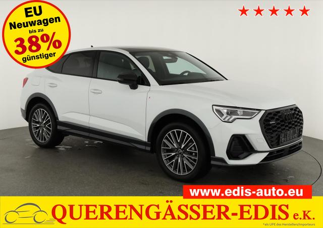 Audi Q3 Sportback - 45 TFSI quattro S line qu S-LINE, Pano, AHK, 19-Zoll, Optik schwarz, Navi, Kamera, el. Klappe, 4-J. Garantie