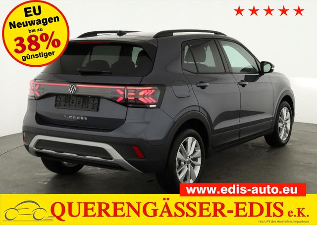 Volkswagen T-Cross - 1.0 TSI 85 kW Life DSG Life, IQ.Light, AHK, ACC, Kamera, 17-Zoll, Winterpaket