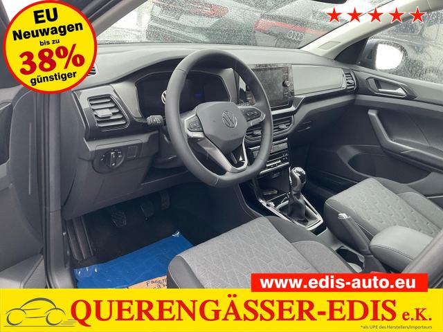 Volkswagen T-Cross - 1.0 TSI 85 kW Life Life, IQ.Light, Kamera, ACC, Side. Winter, 17-Zoll