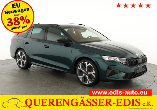 Skoda Octavia Combi - RS 2.0 TSI DSG, Sonderlackierung, AHK, 19 Zoll, Canton, el. Klappe, Navi, Matrix, sofort