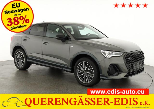 Audi Q3 Sportback - 45 TFSI quattro S line qu S-LINE, AHK, 19-Zoll, Optik schwarz, Navi, Kamera, el. Klappe
