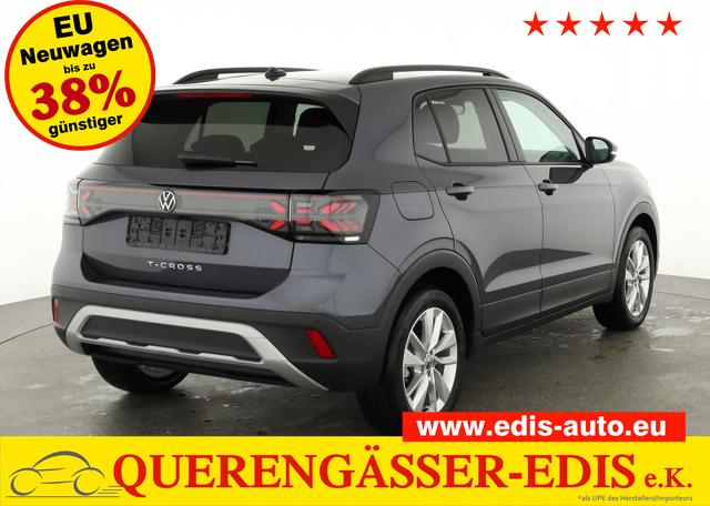 Volkswagen T-Cross - 1.0 TSI 85 kW Life DSG Life, AHK, IQ.Light, Kamera, ACC, Side, Winter, 17-Zoll