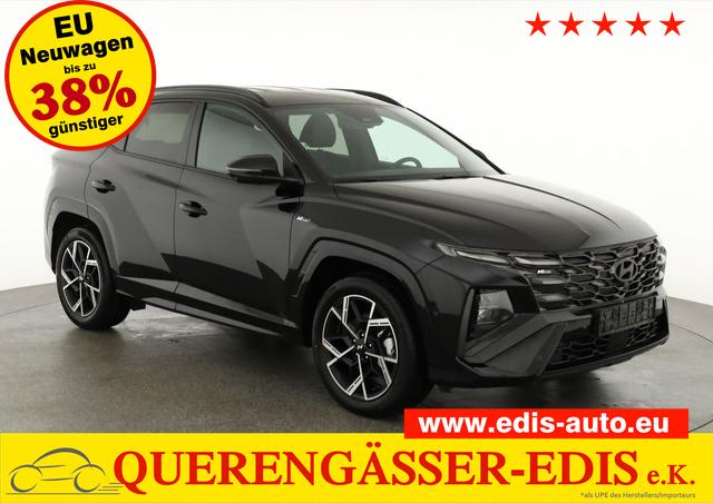 Hyundai TUCSON - N Line 2WD 1.6 T-GDI DCT N-LINE, Navi, AreaView, Side, Winter, el. Klappe, 19-Zoll, Teilleder