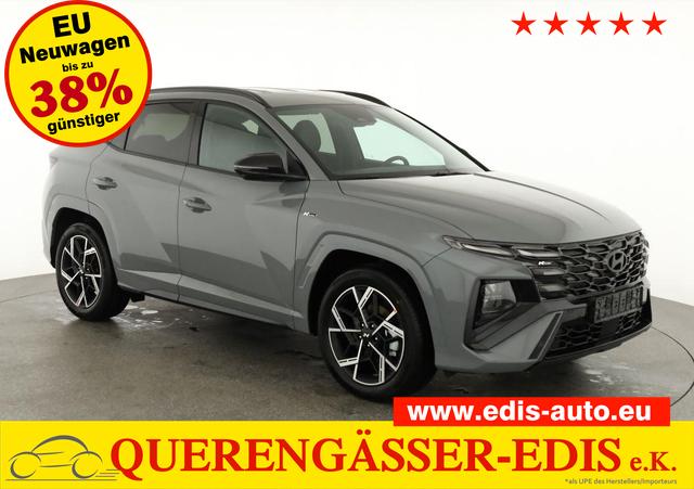 Hyundai TUCSON - N Line 2WD 1.6 T-GDI DCT N-LINE, Navi, AreaView, Side, Winter, el. Klappe, 19-Zoll, Teilleder