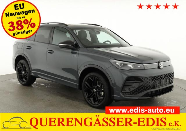 Volkswagen Tiguan - 2.0 TDI 142 kW 4Motion R-Line DSG 4M Black, 20-Zoll, Pano, Leder, IQ.Light, AHK, Navi, Side, AreaView, Winter