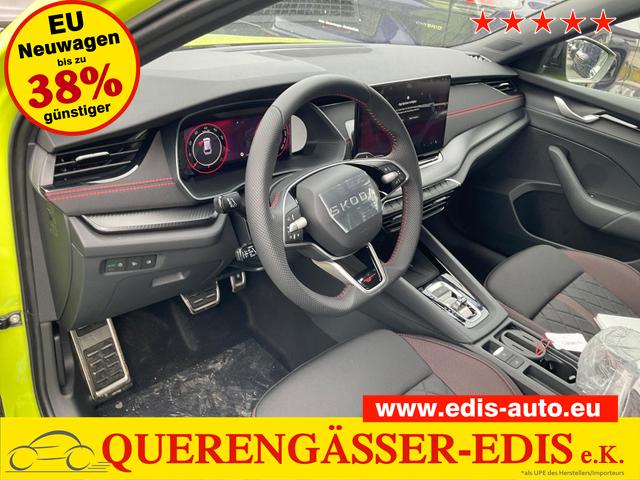 Skoda Octavia Combi 2.0 TSI 195 kW RS DSG, AHK, Navi, Matrix, Side, Winter, 5 J.-Garantie 