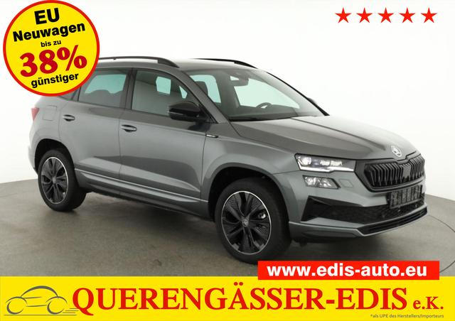 Skoda Karoq - Sportline 1.5 TSI DSG Sportline, AHK, Navi, Matrix, Kamera, el. Klappe, 5-J. Garantie