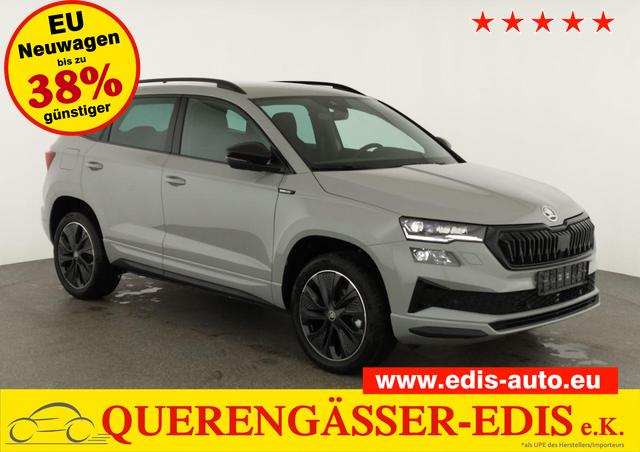 Skoda Karoq - Sportline 1.5 TSI DSG Sportline, AHK, Navi, Matrix, Kamera, el. Klappe, 5-J. Garantie