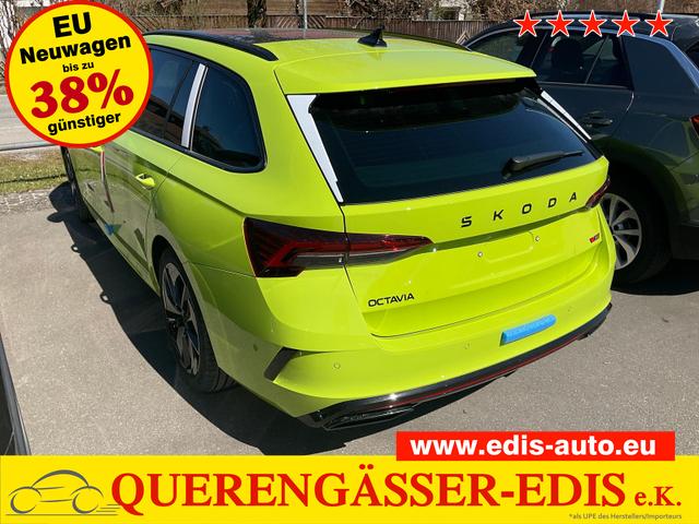 Skoda Octavia Combi - 2.0 TSI 195 kW RS DSG, Pano, Standheizung, AHK, Navi, Matrix, Canton, Side, Winter, 5 J.-Garantie