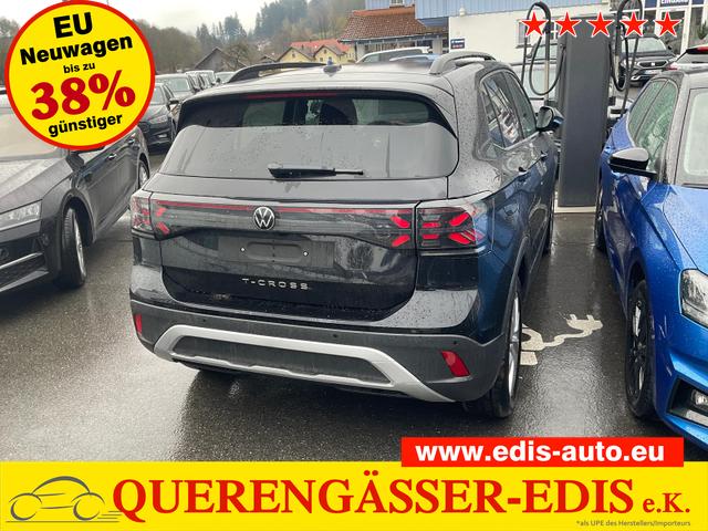 Volkswagen T-Cross - 1.0 TSI 85 kW Life DSG Life, IQ.Light, AHK, ACC, Kamera, 17-Zoll, Winterpaket
