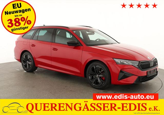 Skoda Octavia Combi - 2.0 TSI 195 kW RS DSG, Pano, AHK, Navi, Matrix, Side, Winter, 5 J.-Garantie