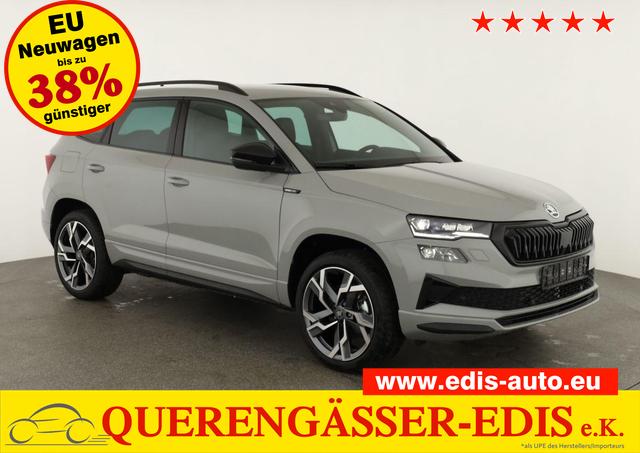 Skoda Karoq - Sportline 4x4 2.0 TSI DSG Sportline, AHK, Navi, Matrix, Side, Winter, 5 J.-Garantie