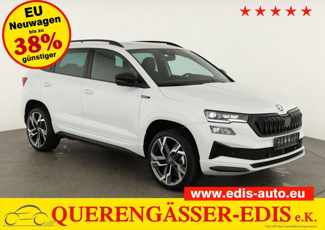Skoda Karoq - Sportline 1.5 TSI DSG Sportline, Pano, AHK, Navi, Matrix, Side, Winter, 5 J.-Garantie