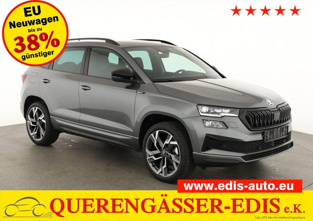 Skoda Karoq - Sportline 4x4 2.0 TSI DSG Sportline, AHK, Navi, Matrix, Side, Winter, 5 J.-Garantie