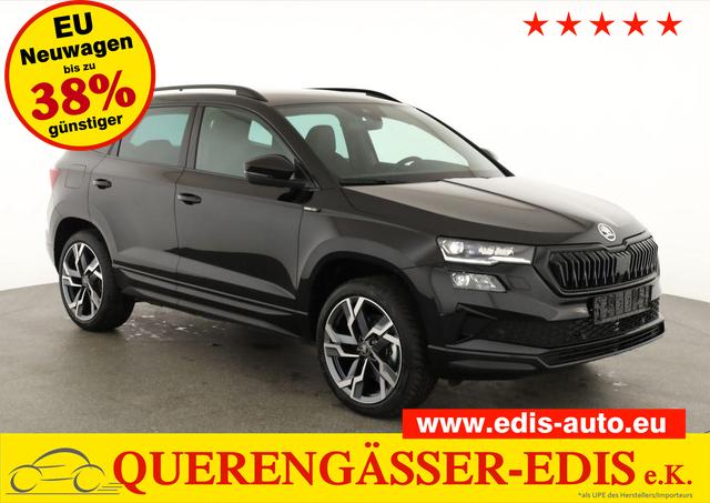 Skoda Karoq - Sportline 4x4 2.0 TSI DSG Sportline, AHK, Navi, Matrix, Side, Winter, 5 J.-Garantie