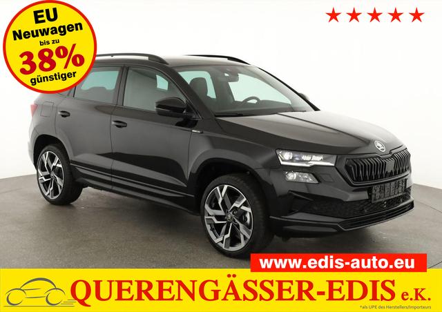 Skoda Karoq - Sportline 1.5 TSI DSG Sportline, AHK, Navi, Matrix, Side, el. Klappe, Winter, 5 J.-Garantie
