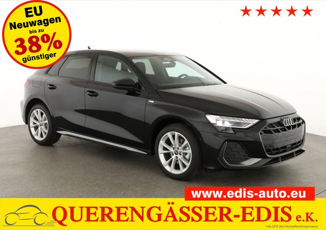 Audi A3 Sportback - TFSI 110 kW S line 35 S-tronic S-LINE, AHK, Matrix, Navi, el. Klappe, Kamera, Winter, 3 J.-Garantie
