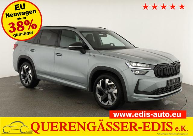 Skoda Kodiaq - 2.0 TDI 142 kW 4x4 Sportline DSG Sportline, AHK, Navi, Matrix, el. Klappe, Side, Winter, 19-Zoll