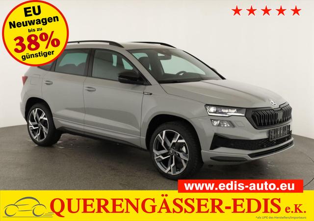 Skoda Karoq - Sportline 4x4 2.0 TSI DSG Sportline, Pano, AHK, Navi, Matrix, Side, Winter, 5 J.-Garantie