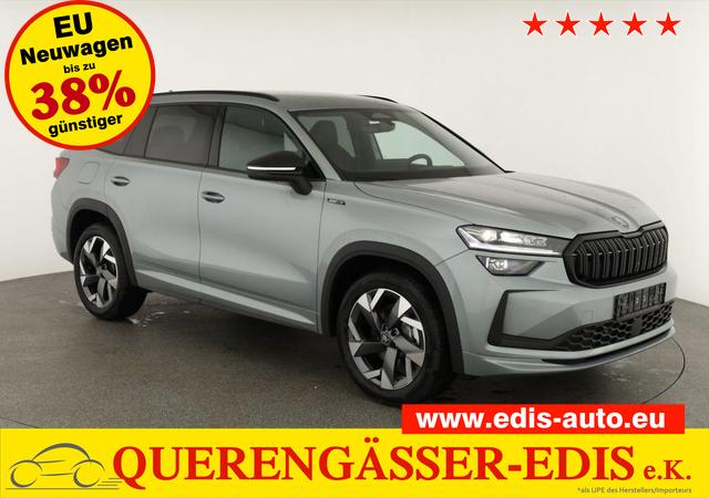 Skoda Kodiaq - 2.0 TDI 142 kW 4x4 Sportline DSG Sportline, AHK, Navi, Matrix, el. Klappe, Side, Winter, 19-Zoll