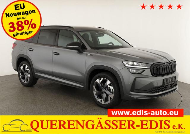 Skoda Kodiaq - 2.0 TSI 150 kW 4x4 Sportline DSG Sportline, 7-Sitzer, AHK, Navi, Matrix, Side, Kamera, Winter, 19-Zoll, 4 J.-Garantie