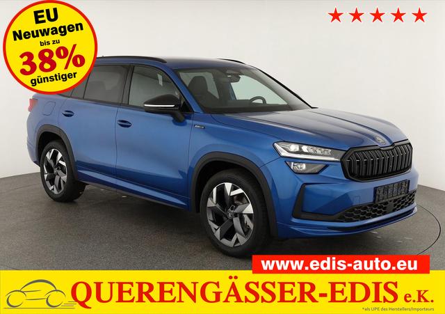 Skoda Kodiaq - 2.0 TSI 150 kW 4x4 Sportline DSG Sportline, AHK, Navi, Matrix, Side, Kamera, Winter, 19-Zoll, 4 J.-Garantie