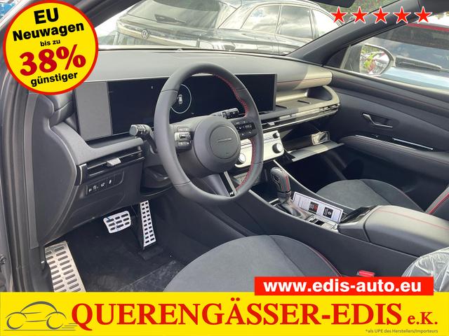 Hyundai TUCSON - 1.6 T-GDI DCT 4WD N-LINE, AHK, el. Klappe, Teilleder, Navi, Kamera, ACC