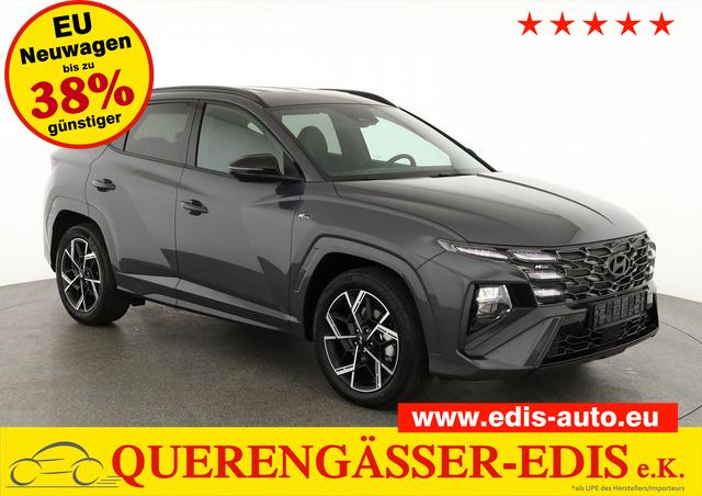 Hyundai TUCSON - 1.6 T-GDI DCT 4WD N-LINE, AHK, el. Klappe, Teilleder, Navi, Kamera, ACC