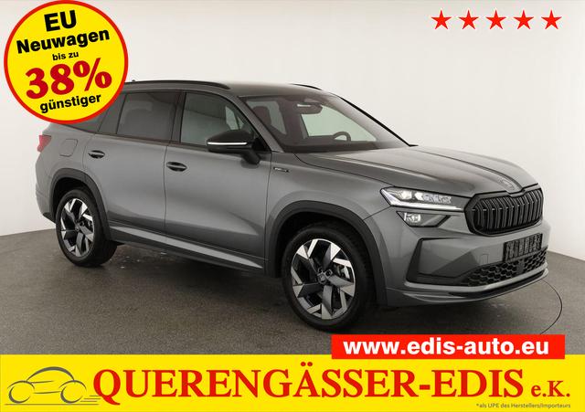 Skoda Kodiaq - 2.0 TDI 110 kW Sportline DSG Sportline, 7-Sitzer, AHK, Navi, Matrix, Kamera, Side, el. Klappe, 19-Zoll