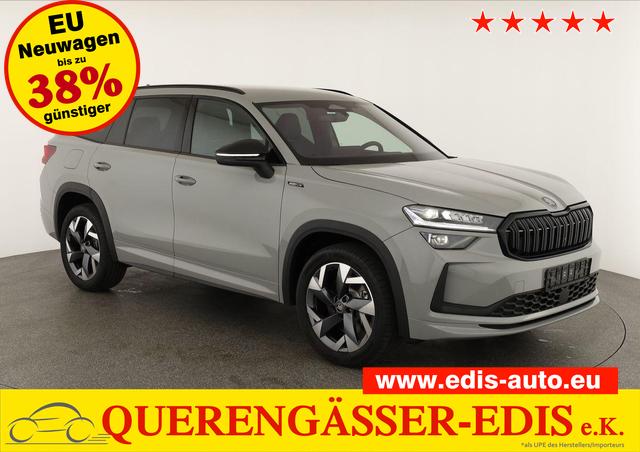 Skoda Kodiaq - 1.5 TSI mHEV 110 kW Sportline DSG Sportline, AHK, Navi, Matrix, el. Klappe, Side, Winter, 19-Zoll