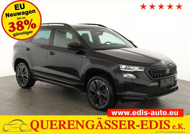 Skoda Karoq - Sportline 1.5 TSI DSG Sportline, Pano, AHK, Navi, CANTON, Matrix, AreaView, Side, Kamera, el. Klappe, FS-beheizbar, 5 J.-Garantie