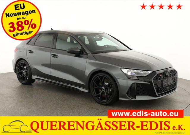Audi RS3 - 2.5 294 kW TFSI quattro RS 3 Sportback quattro, SONOS, Navi, Kamera, Side, 5 J.-Garantie