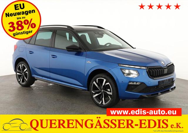 Skoda Kamiq - Monte Carlo 1.0 TSI DSG Carlo, Pano, AHK, Navi, Matrix, el.Klappe, 18-Zoll, 5 J.-Garantie