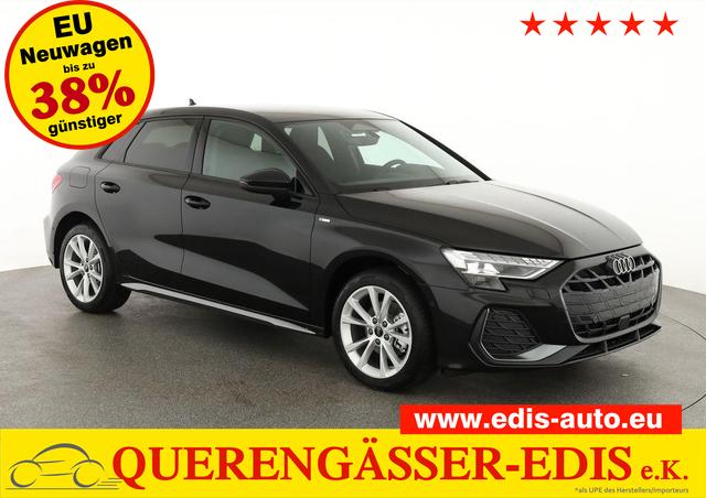 Audi A3 Sportback - TFSI 110 kW S line 35 S-tronic S-LINE, AHK, Matrix, Navi, el. Klappe, Kamera, 3 J.-Garantie